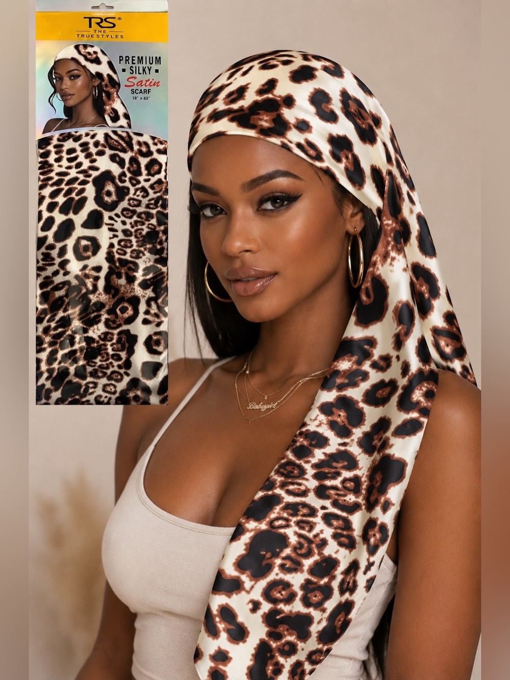 The Cheetah Girl Baddie Scarf